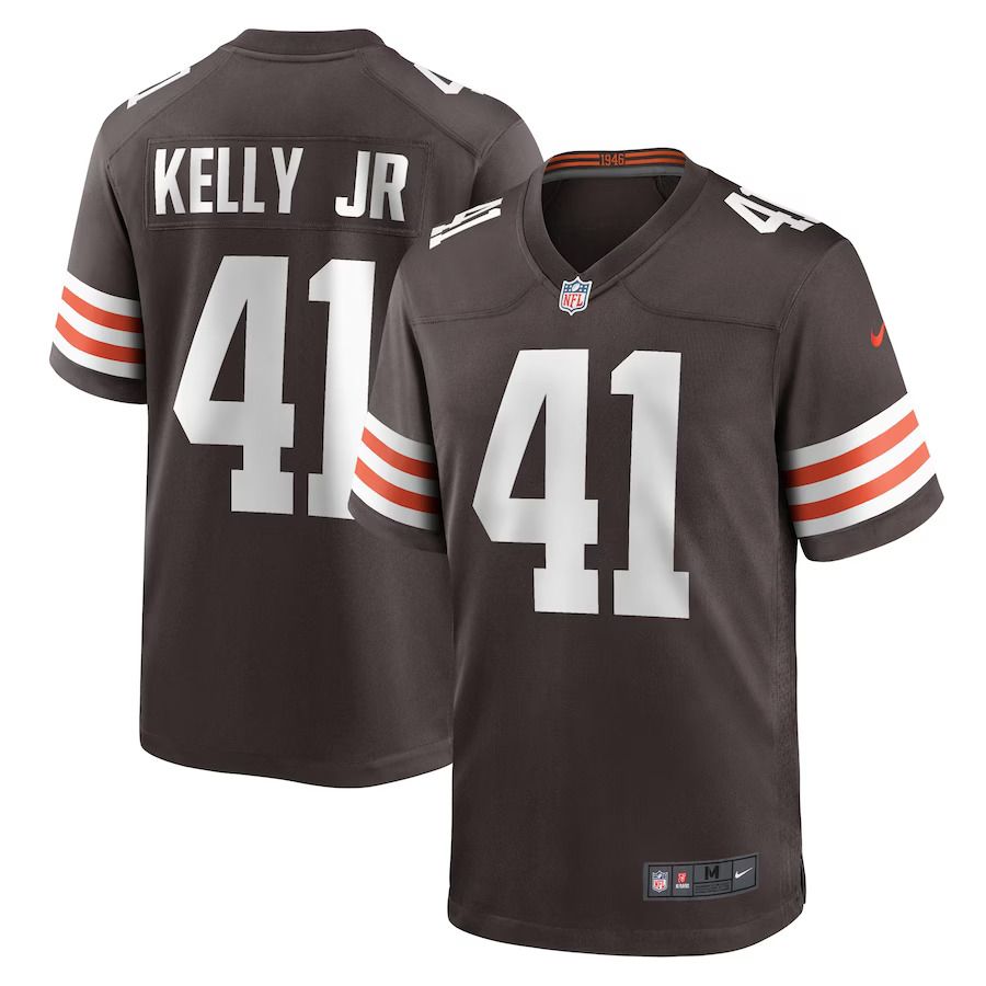 Men Cleveland Browns #41 John Kelly Jr. Nike Brown Game Player NFL Jersey->cleveland browns->NFL Jersey